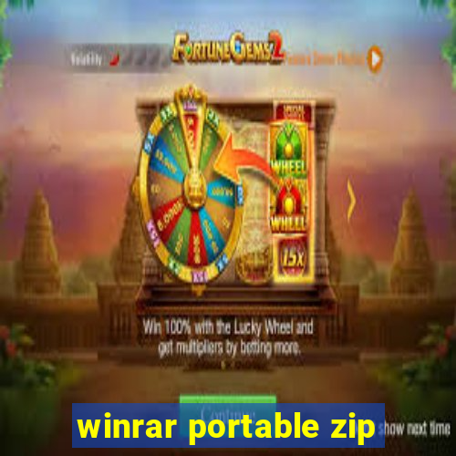 winrar portable zip